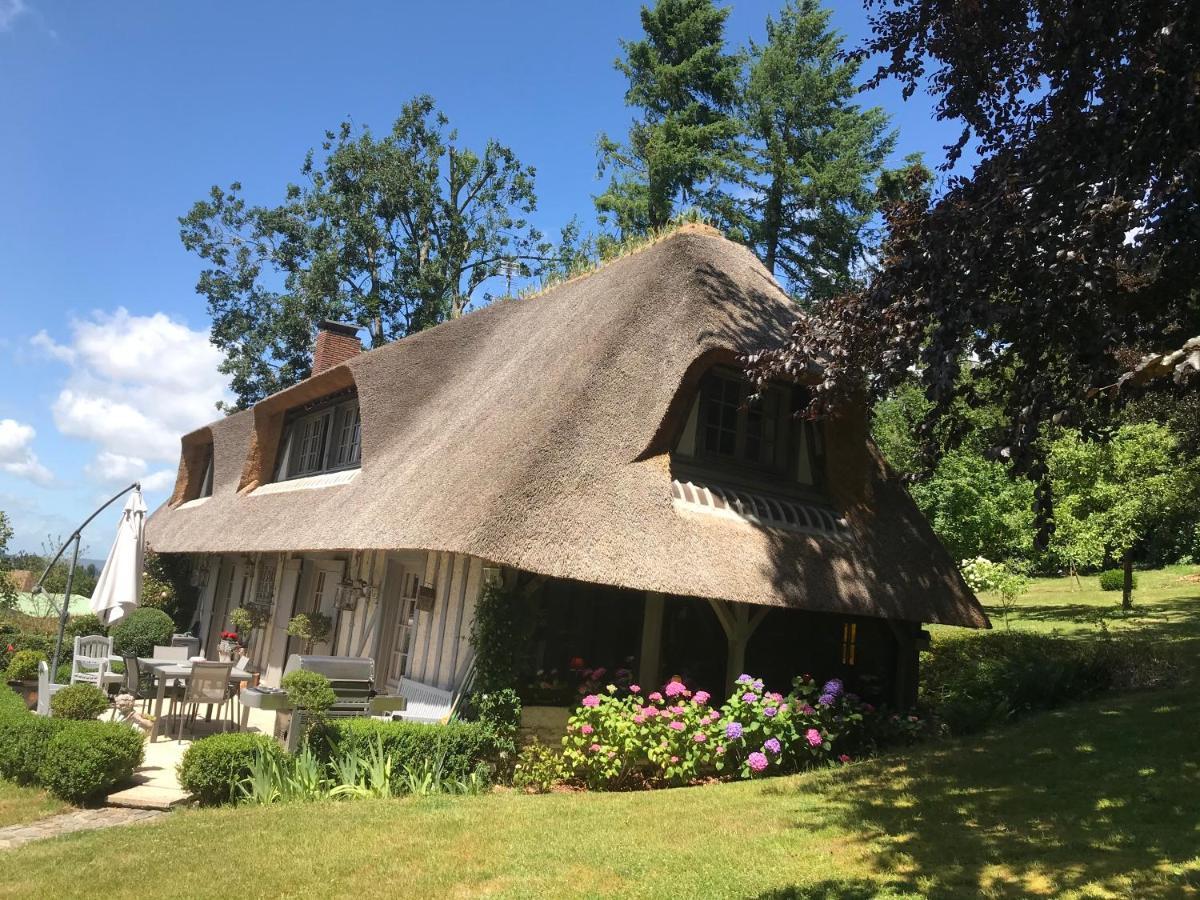 Les Chaumieres Du Pays D'Auge Le Breuil-en-Auge Exterior foto