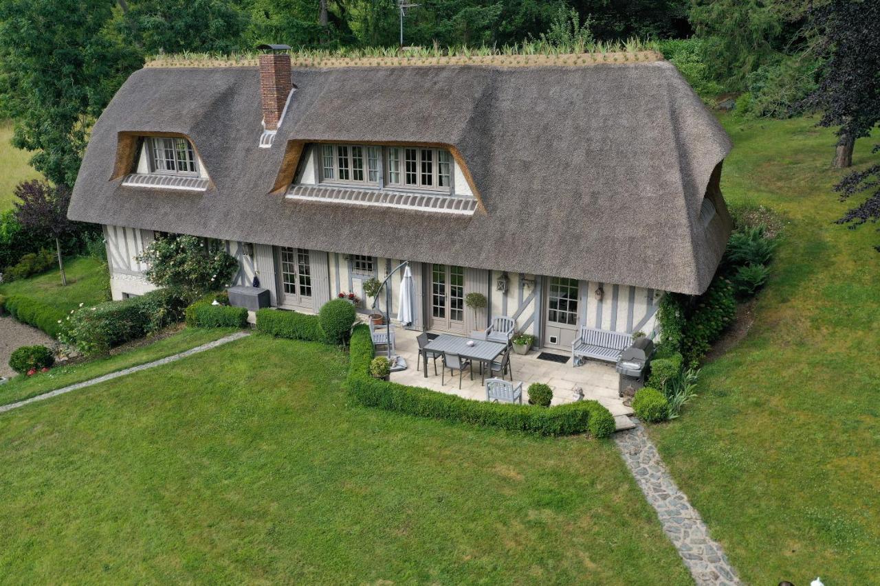 Les Chaumieres Du Pays D'Auge Le Breuil-en-Auge Exterior foto