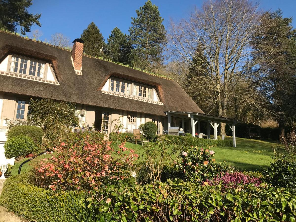Les Chaumieres Du Pays D'Auge Le Breuil-en-Auge Exterior foto