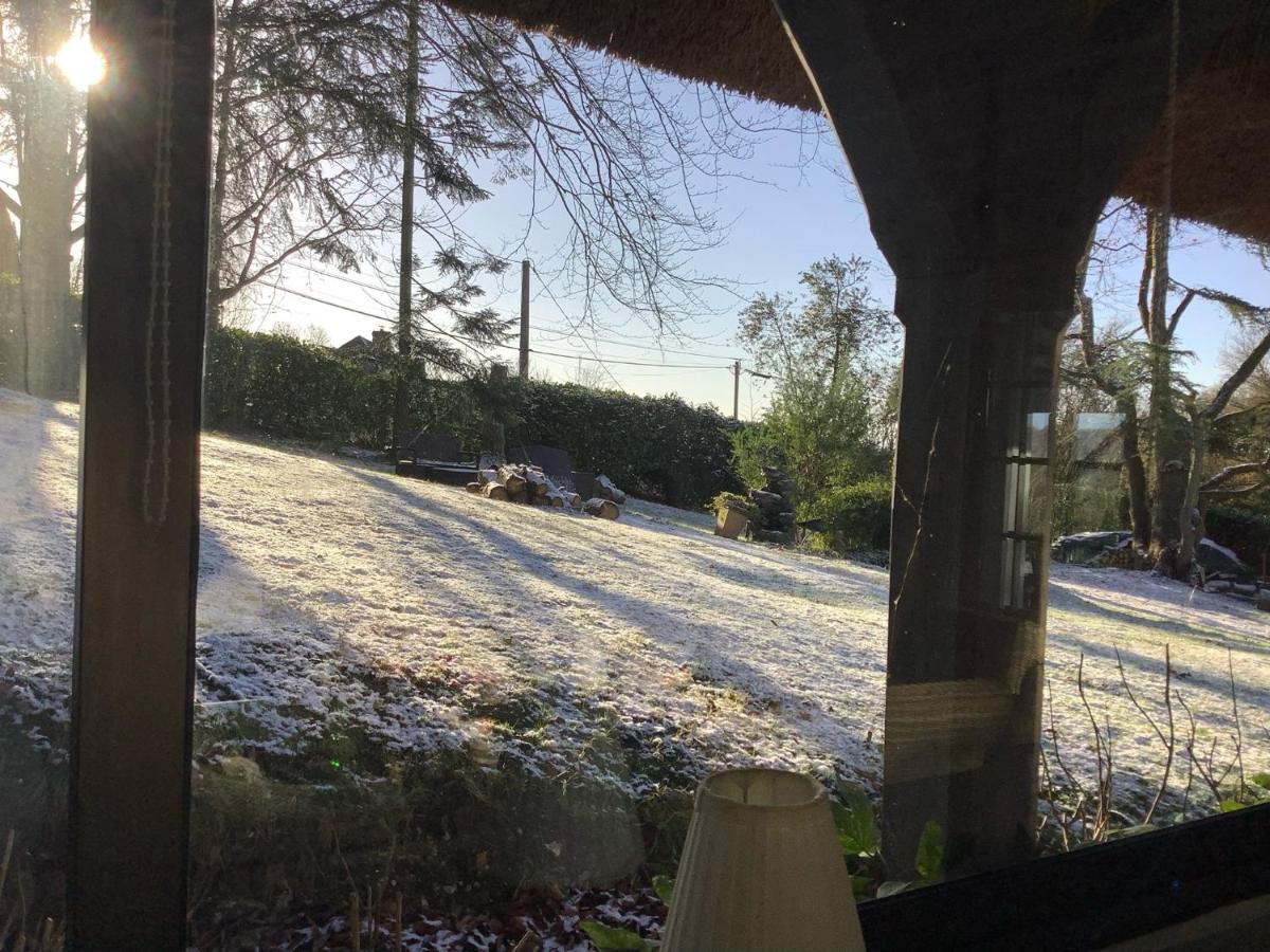 Les Chaumieres Du Pays D'Auge Le Breuil-en-Auge Exterior foto
