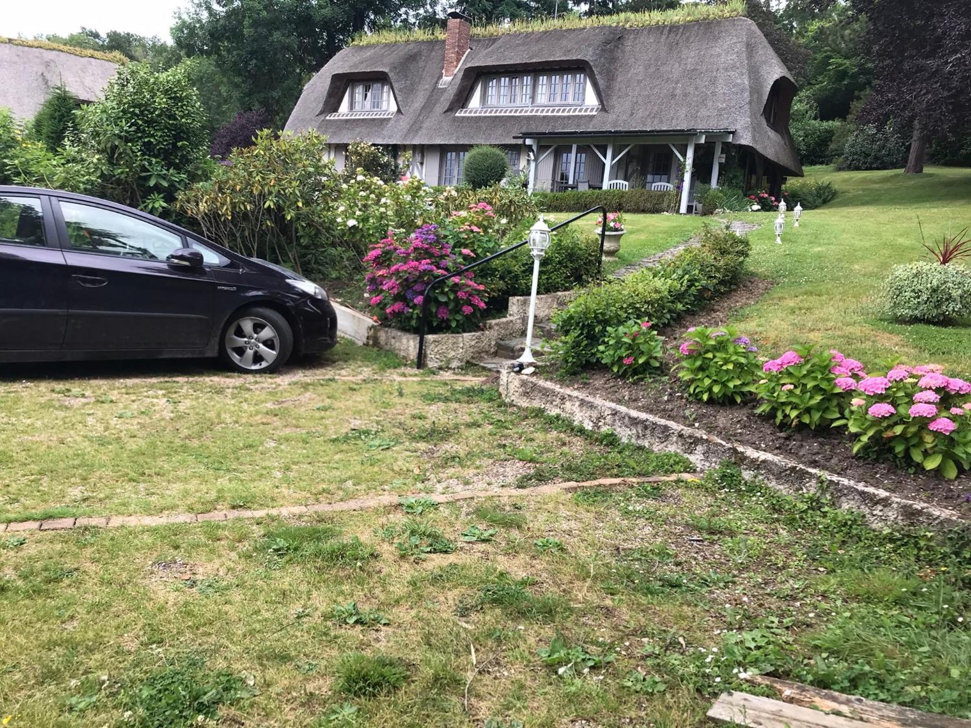 Les Chaumieres Du Pays D'Auge Le Breuil-en-Auge Exterior foto