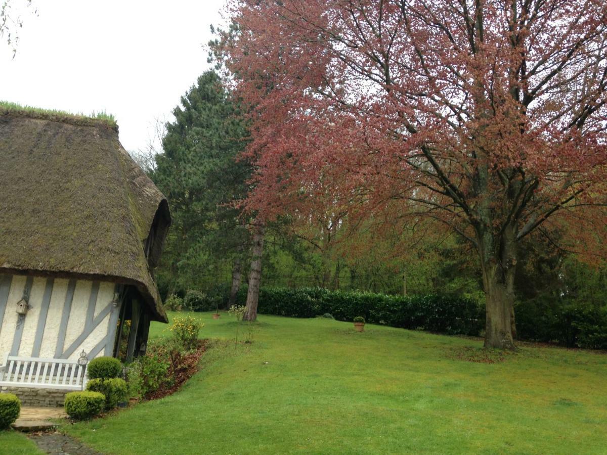 Les Chaumieres Du Pays D'Auge Le Breuil-en-Auge Exterior foto